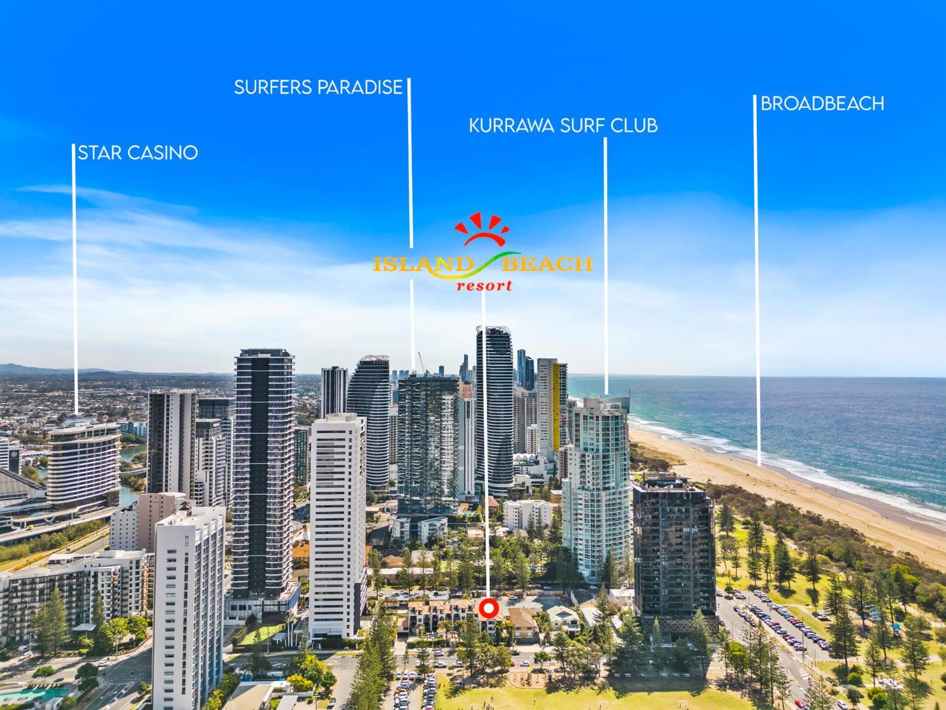 Island Beach Resort Gold Coast Kültér fotó